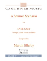 Epitaph XII: A Somme Scenario SATB choral sheet music cover